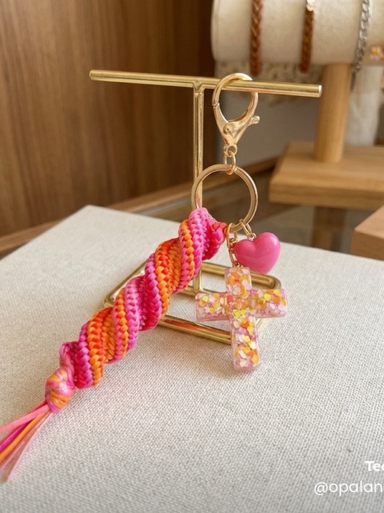 🌟Sunset Swirl Keychain - Picture 2 of 3